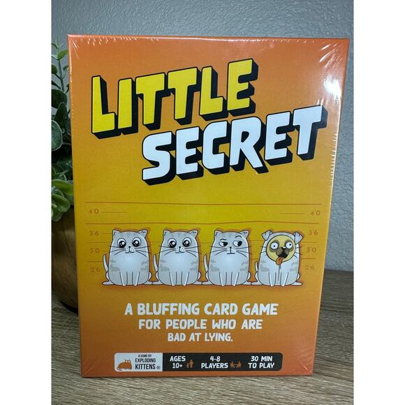 ATM Gaming Other - Little Secret | Bluffing‎ Board Gam | an Exploding Kittens Card Game